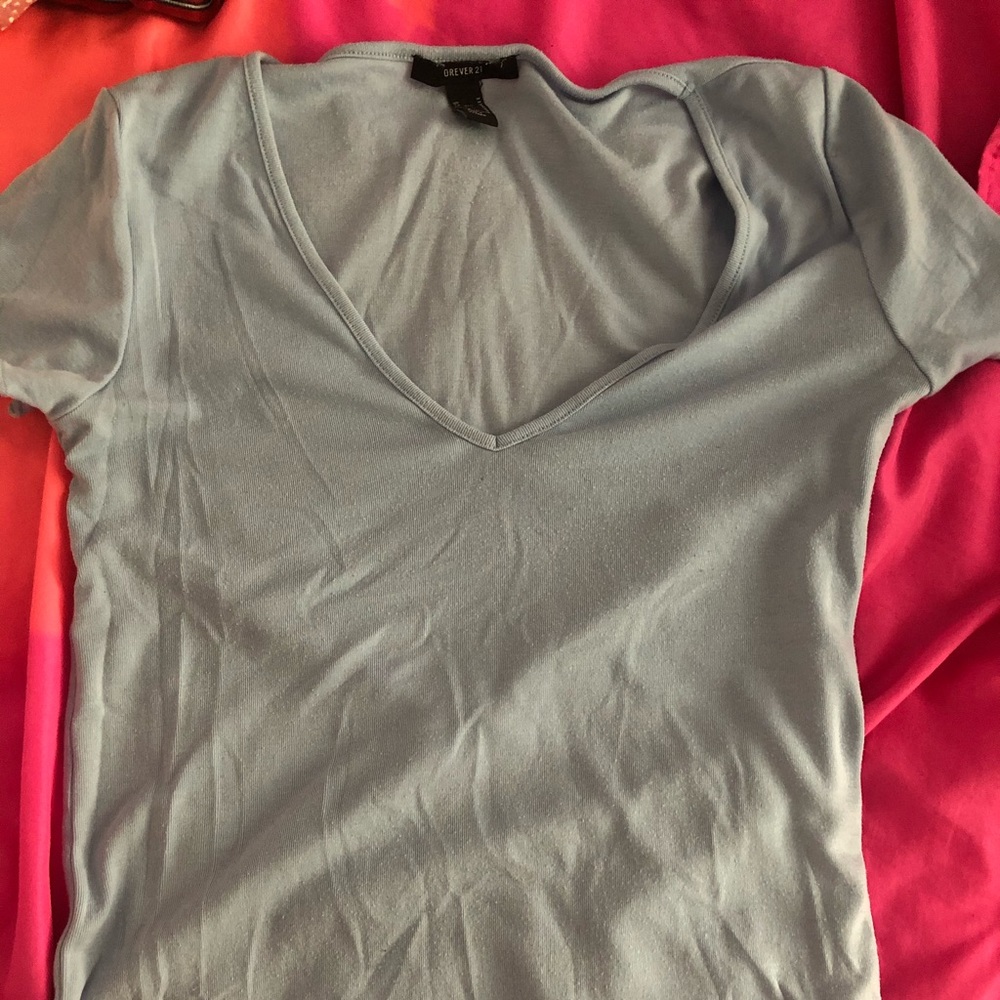 lavender forever 21 shirt